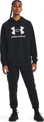 Худі Under Armour RIVAL FLEECE чорне 1379758-001