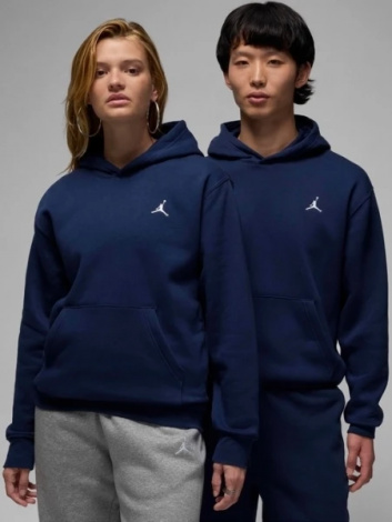 Худі Nike JORDAN BROOKLYN FLEECE PULLOVER HOODIE темно-синє FV7281-410