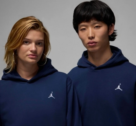 Худі Nike JORDAN BROOKLYN FLEECE PULLOVER HOODIE темно-синє FV7281-410