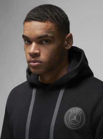 Худі Nike JORDAN PSG HBR FLC PO чорне DZ2923-010