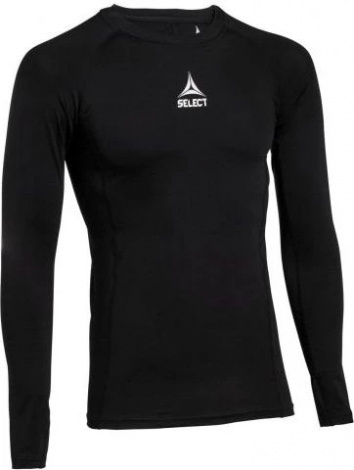 Термофутболка Select Baselayer shirt with long sleeves чорна 623540-010