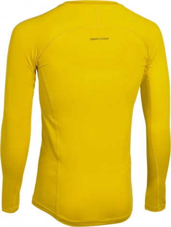 Термофутболка з довгими рукавами Select BASELAYER SHIRT WITH LONG SLEEVES (L/S) жовта 623540-555