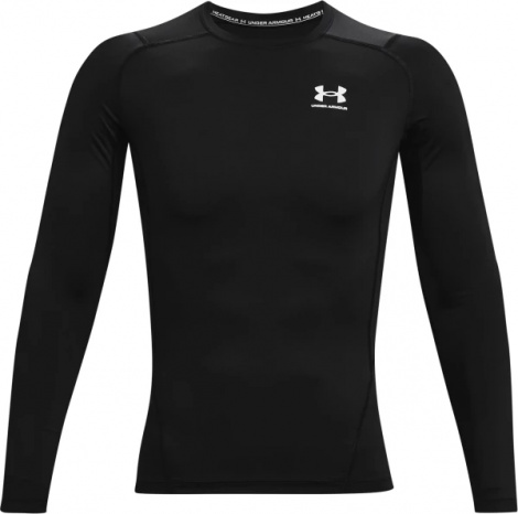Лонгслів компресійний Under Armour HEATGEAR LONG SLEEVE чорний 1361524-001
