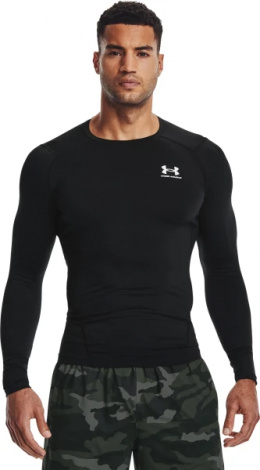 Лонгслів компресійний Under Armour HEATGEAR LONG SLEEVE чорний 1361524-001