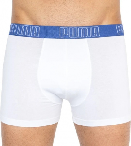 Трусы-боксеры Puma Yd Bold Stripe Boxer 2P Синий, Черный, Белый Мужской M
