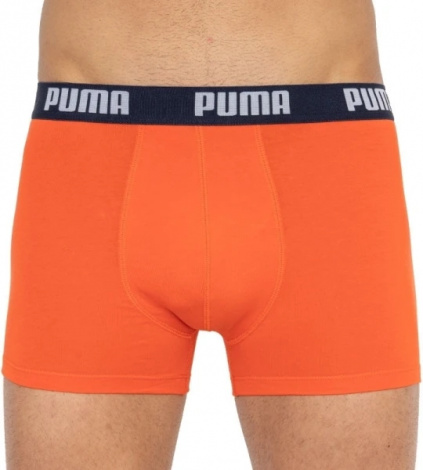 Трусы-боксеры Puma Basic Boxer 2P Синий, Оранжевый Муж.
