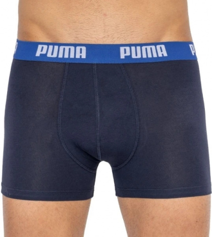 Трусы-боксеры Puma Basic Boxer 2P Синий, Оранжевый Муж.