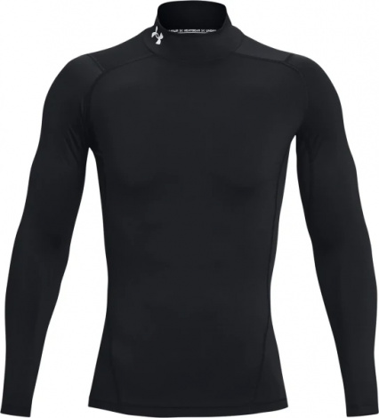 Лонгслів компресійний Under Armour HEATGEAR MOCK LONG SLEEVE чорний 1369606-001
