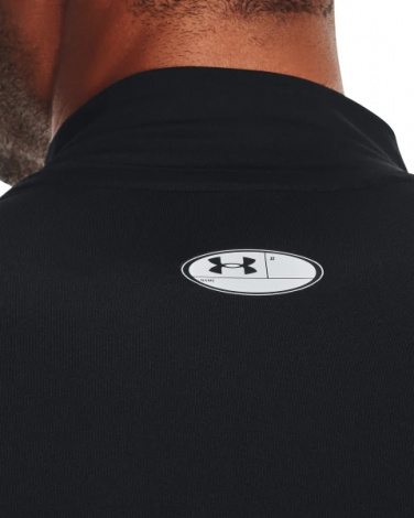 Лонгслів компресійний Under Armour HEATGEAR MOCK LONG SLEEVE чорний 1369606-001