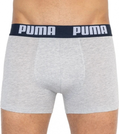 Трусы-боксеры Puma Statement Boxer 2P Синий, Серый Мужской L