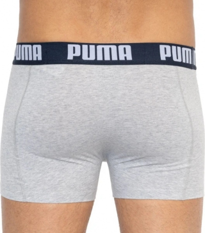 Трусы-боксеры Puma Statement Boxer 2P Синий, Серый Мужской L