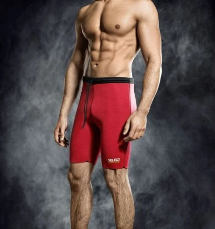 Термошорти Select 6400 TERMAL TROUSERS червоно-чорні 564000-230