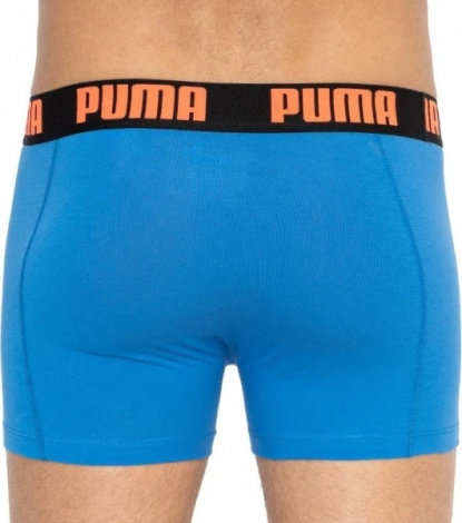 Трусы-боксеры Puma Statement Boxer 2P Черный, Синий Мужской L