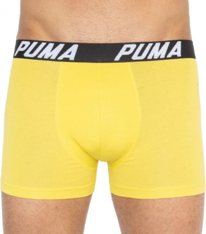 Труси (боксерки) Puma SPACEDYE STRIPE BOXER 2P жовті, сіро-жовті (2 пари) 501002001-020