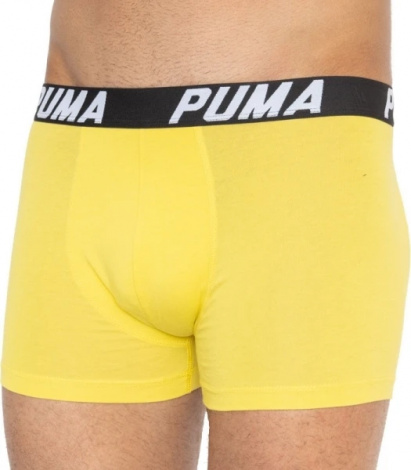Труси (боксерки) Puma SPACEDYE STRIPE BOXER 2P жовті, сіро-жовті (2 пари) 501002001-020