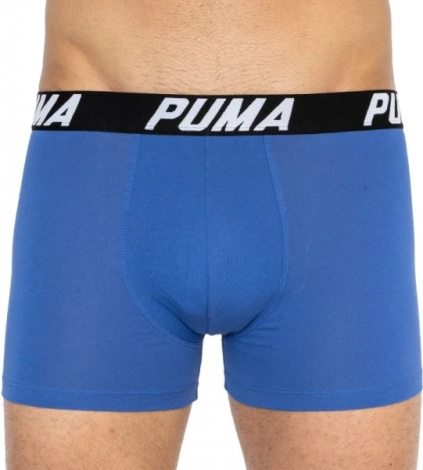 Трусы-боксеры Puma Spacedye Stripe Boxer 2P Синий, Красный Мужской L