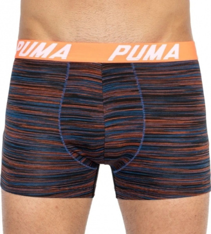 Трусы-боксеры Puma Spacedye Stripe Boxer 2P Синий, Красный Мужской L
