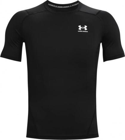 Футболка компресійна Under Armour HEATGEAR SHORT SLEEVE чорна 1361518-001