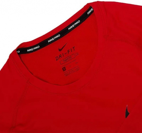 Термобілизна футболка Nike NP TOP LS TIGHT червона BV5588-657