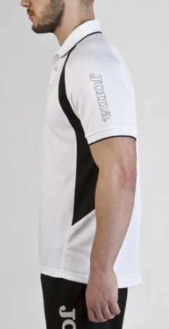 Поло Joma CHAMPION III бело-черное