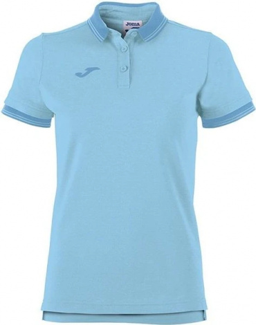 Поло женское Joma BALI II голубое 900444.350