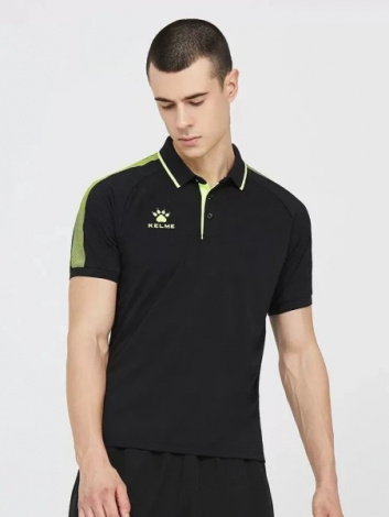 Поло Kelme POLO MEN чорно-жовте 3891066.9012