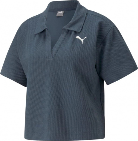 Поло жіноче Puma HER Polo Tee синє 67310816