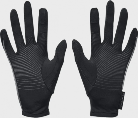 Перчатки Ua Storm Run Liner Черный Женский Md