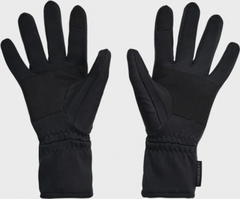 Перчатки Ua Storm Fleece Gloves Черный Женский Lg