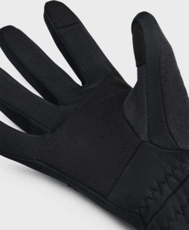 Перчатки Ua Storm Fleece Gloves Черный Женский Lg