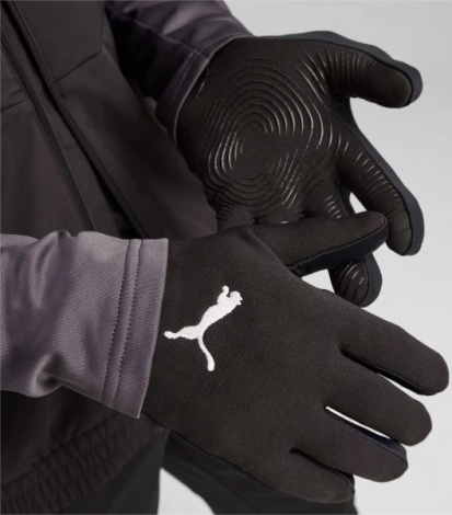 Рукавички футбольні Puma INDIVIDUAL WINTERIZED чорні 041873-01