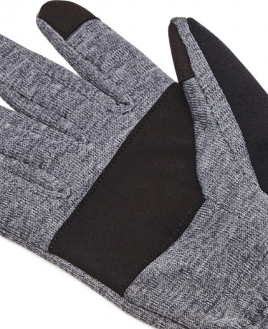 Перчатки Ua Storm Fleece Gloves Серый, Черный Мужской Lg