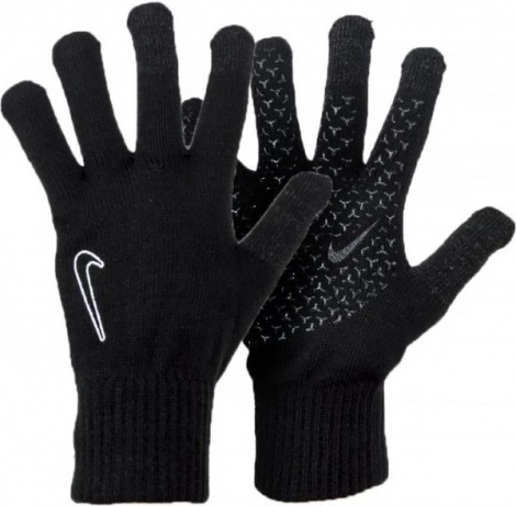 Рукавички тренувальні Nike KNIT TECH AND GRIP TG 2.0 чорні N.100.0661.091.SM