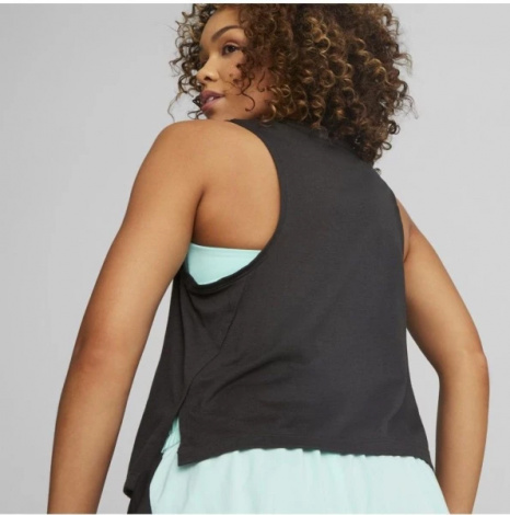 Майка жіноча Puma FIT TRI-BLEND TANK чорна 52308051