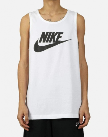 Майка Nike Sportswear Tank Icon Futura біла AR4991-101