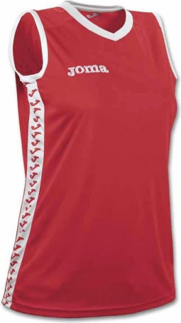 Майка Joma волейбольная женская EMIR красно-белая