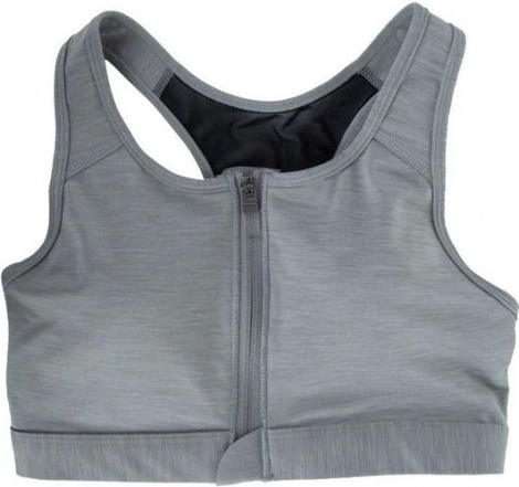 Топ Nike W NK DF SWSH ZIP FRONT BRA