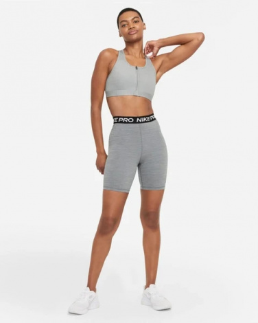 Топ Nike W NK DF SWSH ZIP FRONT BRA