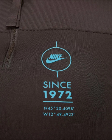 Топ жіночий Nike W NSW TOP SS RIB SU коричневий FJ5253-220