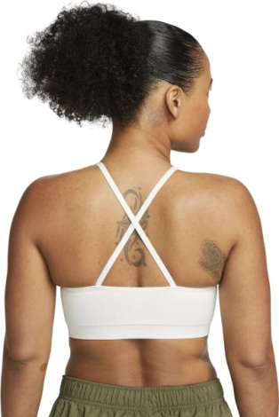 Топ жіночий Nike W NK INDY SMLS RIB BRA білий DV9966-133