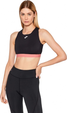 Топ Joma CALIFORNIA SPORT BRA BLACK WHITE PINK