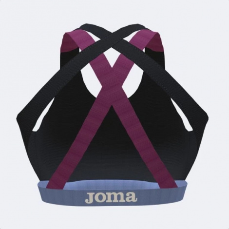 Топ Joma CALIFORNIA SPORT BRA BLACK FUCHSIA BLUE