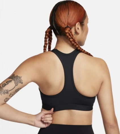 Топ Nike W Nk Swsh Med Spt Futura Bra