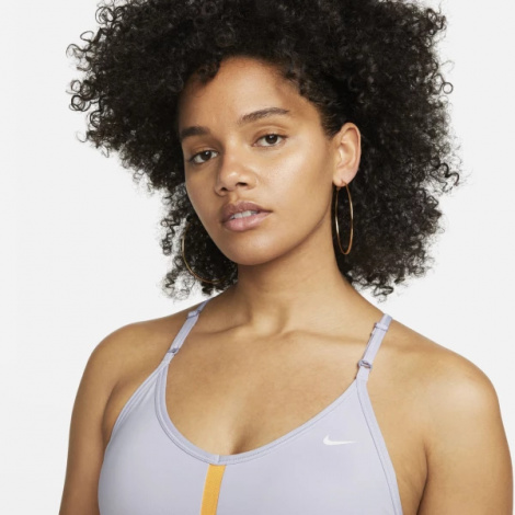 Топ Nike W NK INDY BRA V-NECK
