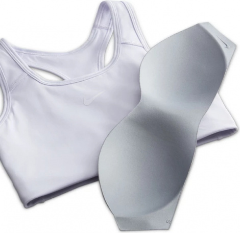 Топ жіночий Nike SWOOSH BRA PAD фіолетовий BV3636-536