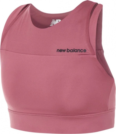 Топ жіночий New Balance SHAPE SHIELD CROP BRA бордовий WB21110WAD