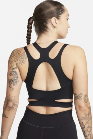 Топ жіночий Nike W NK FM DF BRA 24 чорний FQ2640-010