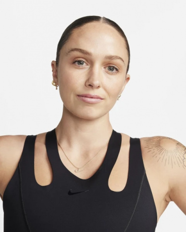 Топ жіночий Nike W NK FM DF BRA 24 чорний FQ2640-010
