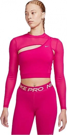 Топ С Длинным Рукавом Nike Ls Top Cropped Nvt