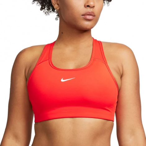 Топ жіночий Nike SWOOSH BRA PAD червоний BV3636-633